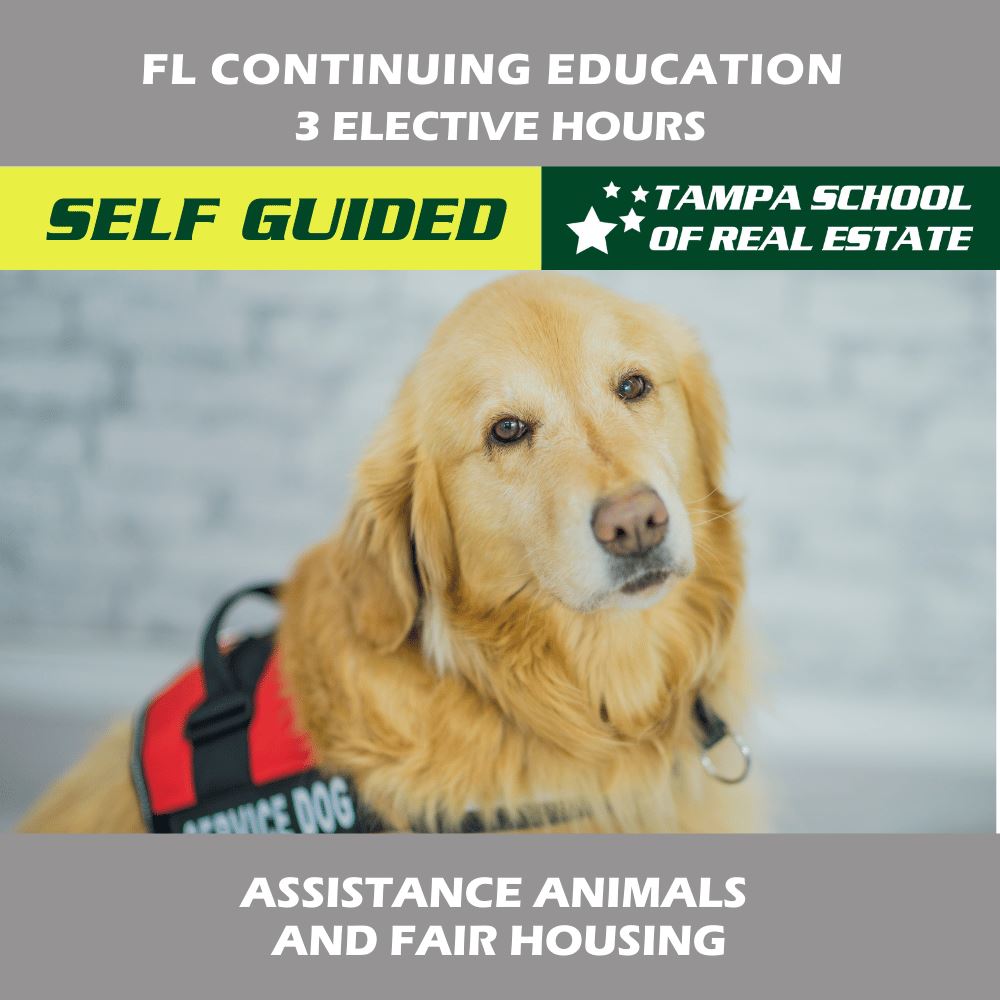 CE: Assistance Animals And Fair Housing (3 Hours) CE LEAP 