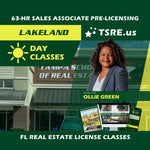 Lakeland | Mar 31 8:30am | 63-HR FL Real Estate Classes SLPRE TSRE Lakeland | Tampa School of Real Estate 