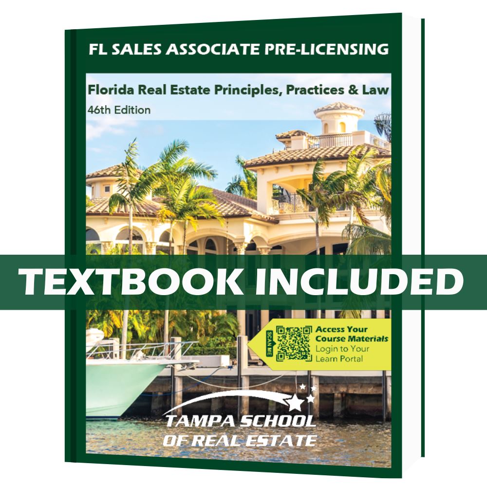 New Tampa | Dec 16 8:30am | 63-HR FL Real Estate Classes SLPRE TSRE New Tampa | Tampa School of Real Estate 